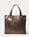 Peppa Copper Leather Tote