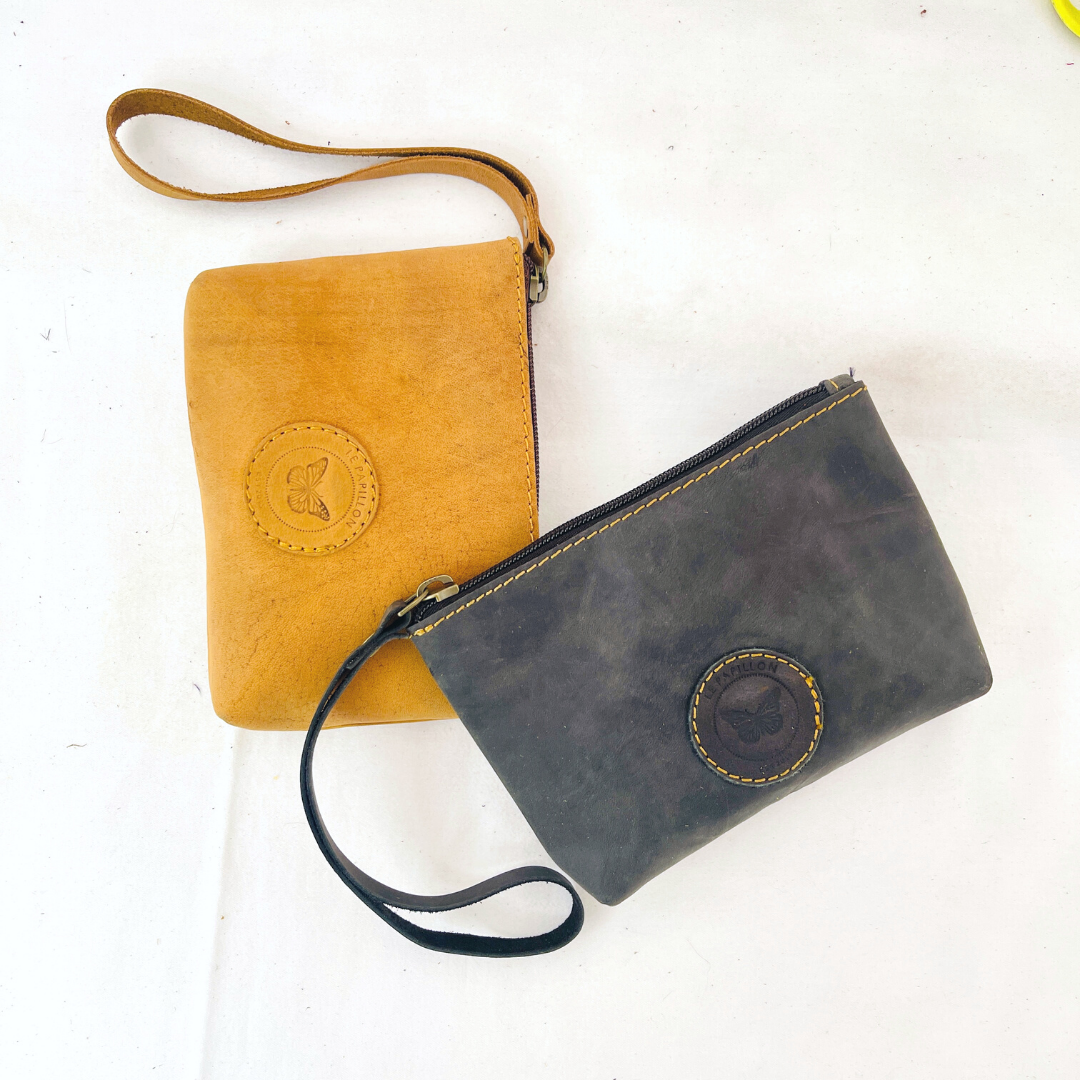 Black Leather Pouch