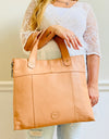 Peppa Natural Leather Tote