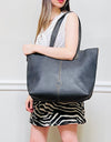 Heritage Black Tote