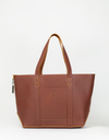 Marquise Cognac Leather Tote