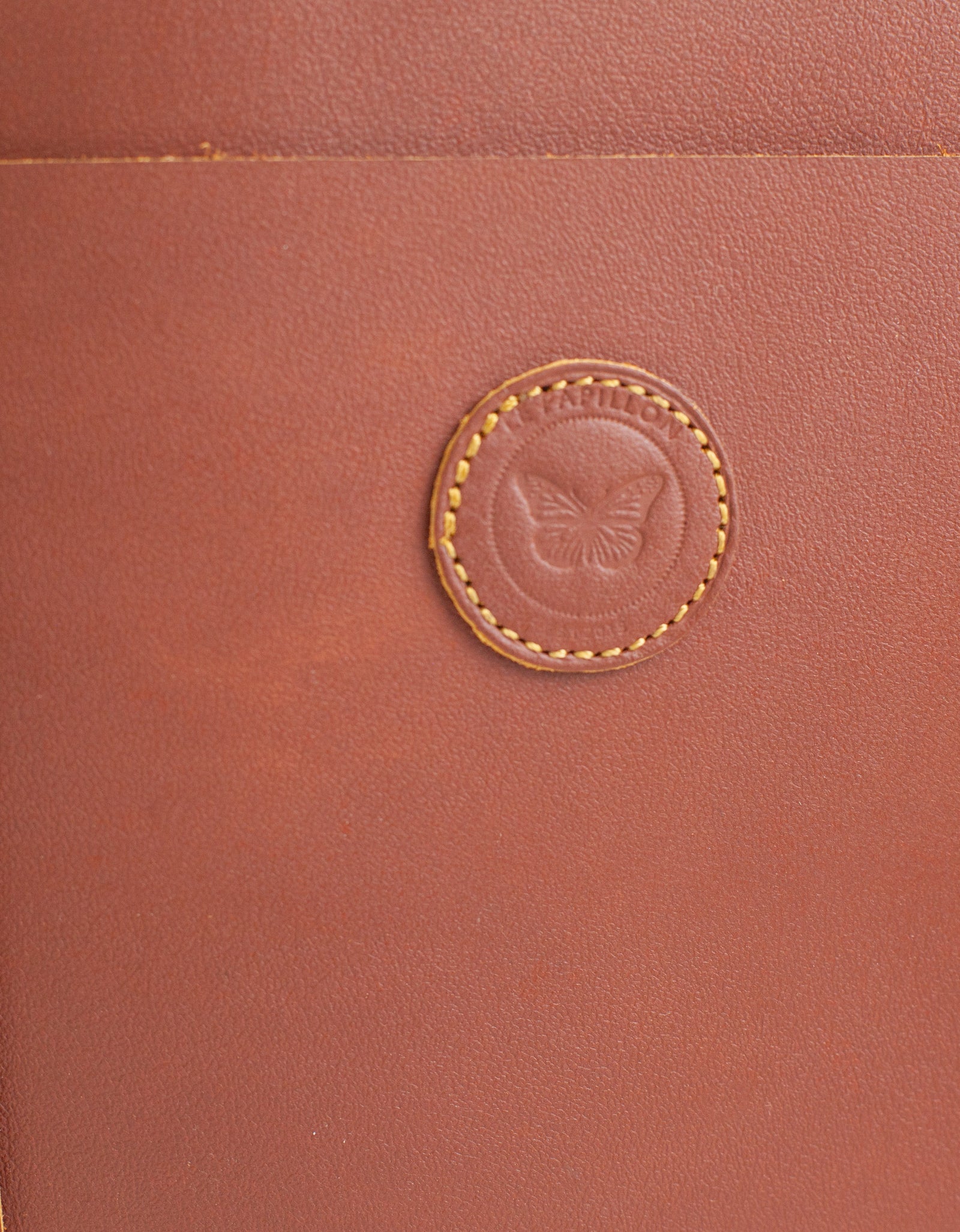 Marquise Cognac Leather Tote