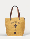 Fleur de Lis Maize Tote