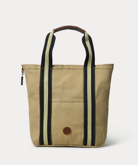 Lyon Tall Khaki Tote