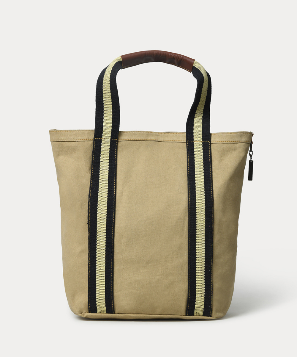 Lyon Tall Khaki Tote