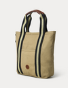 Lyon Tall Khaki Tote