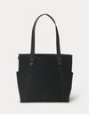 Lauren Black Leather Tote