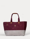 La Croix Burgundy Tote