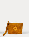 Heritage Tan Pouch with Wristlet
