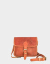 Cavalier Dark Brown  Crossbody One Buckle