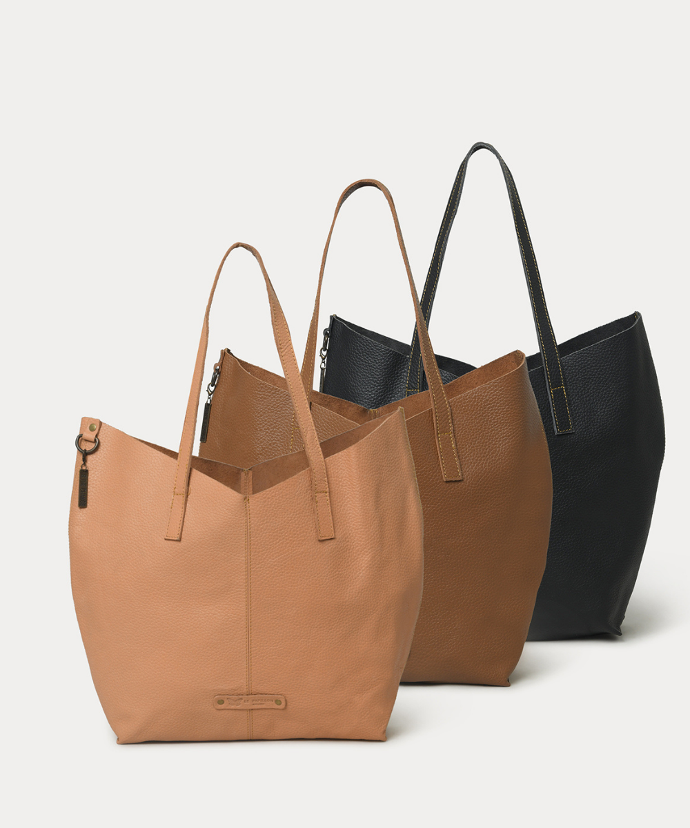 Milan Tan Tote Le Papillon Shop LLC