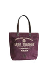 Chandon Burgundy Canvas Tote