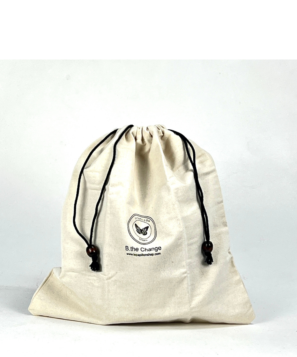 Auger Blue Canvas Handbag