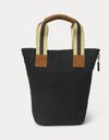 Lisbon Black Canvas Tote