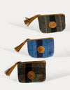 Highlands  Blue Pouch with Tassel