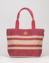 Burlap French Burgundy