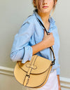 Anna Natural Leather Handbag