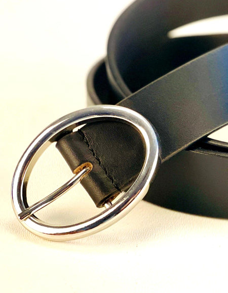Bristol Oval Black Belt