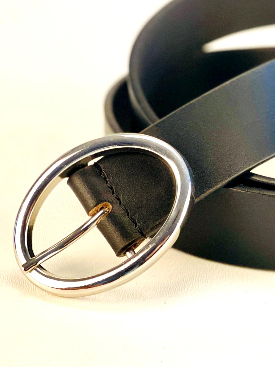 Bristol Oval Black Belt