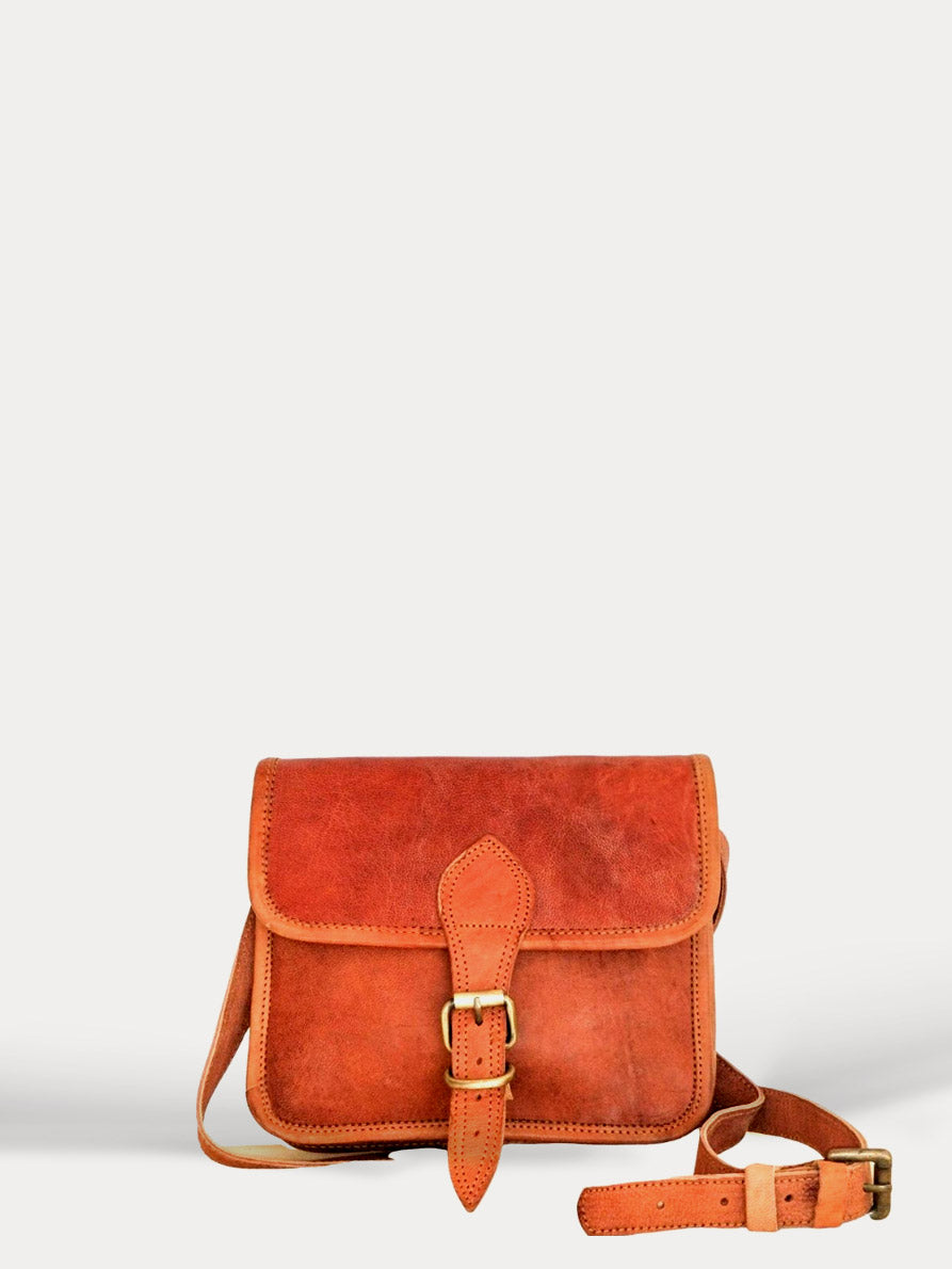 Cavalier Tan Crossbody One Buckle