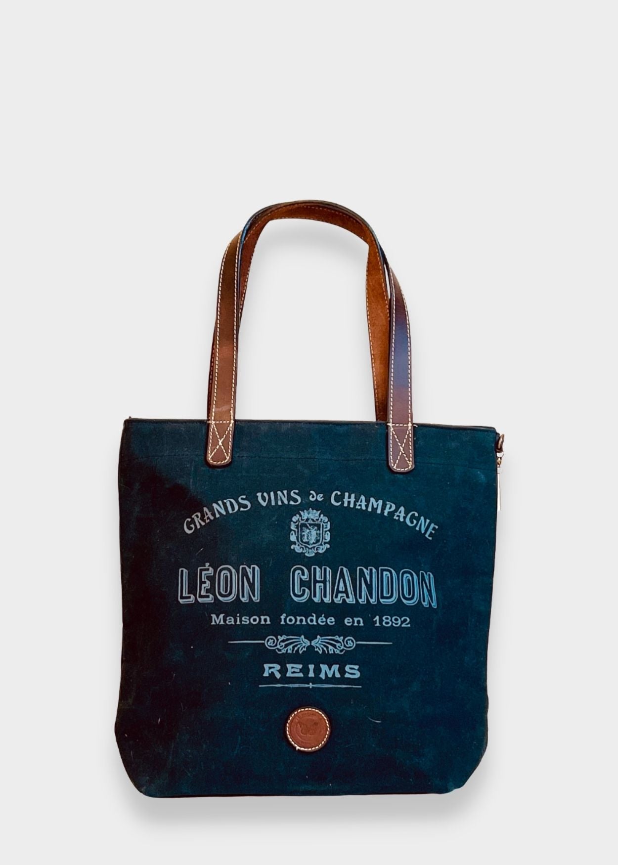 Chandon Black Canvas Tote