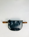 Minimalist Black Belt Bag