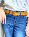 Manchester Brown Rectangular Belt