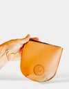 U-Shape Natural Leather Pouch