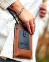 Phone Bag Cognac Crossbody