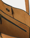 Capri Tan Leather Shoulder Bag