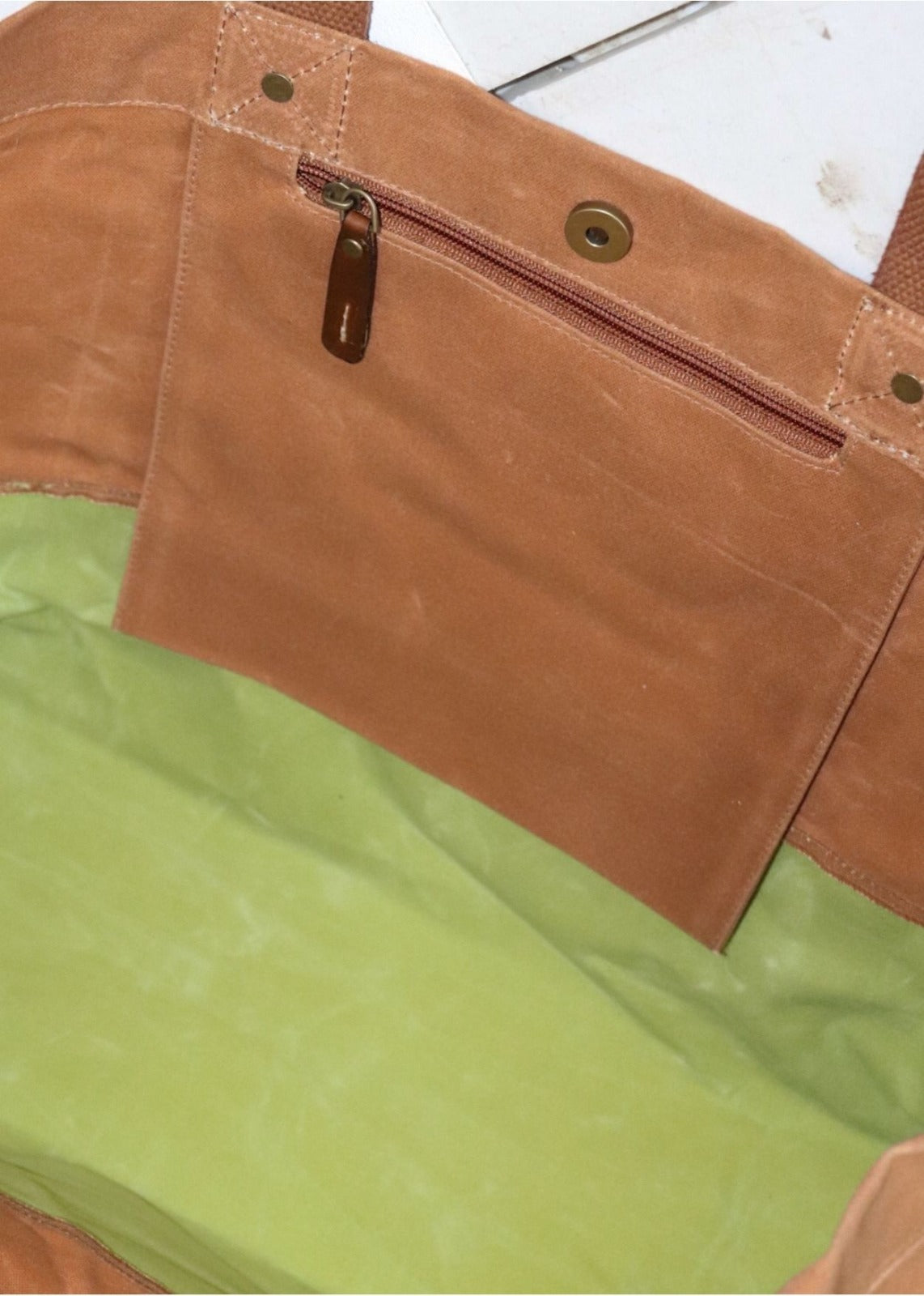 La Croix Green Lime Tote