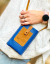 Phone Bag Blue Crossbody